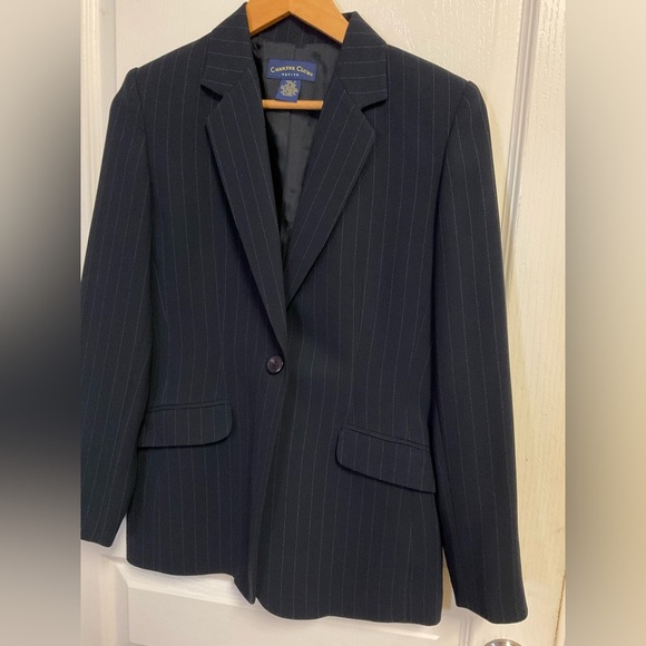 Charter Club Black Blazer - Picture 2 of 7
